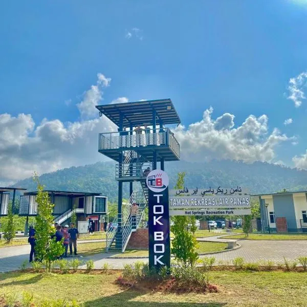 Chalet Kolam Air Panas Tok Bok, hotel a Kampong Nerang