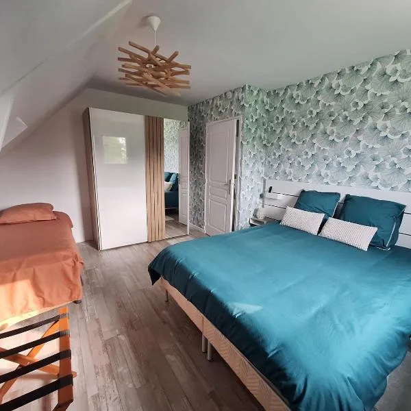 Arbre du voyageur, hotell i Poilley