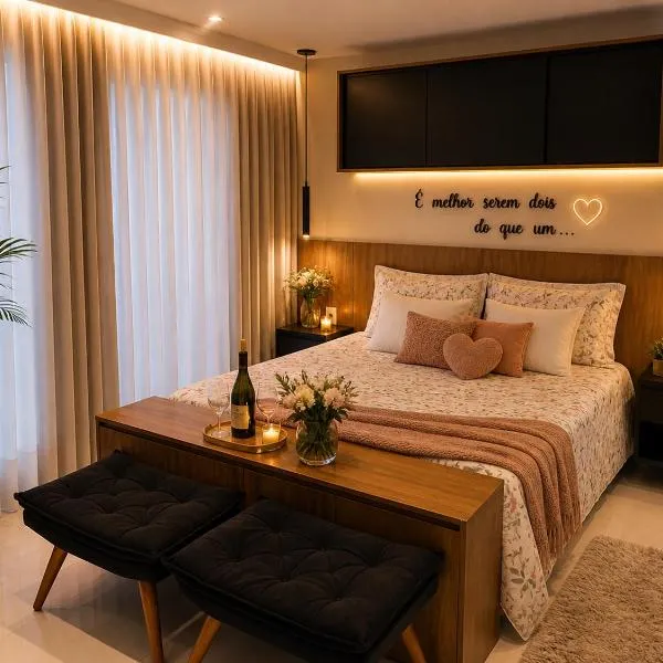Studio Premium GRU 15 Min do Aeroporto com Ar-Condicionado e Vaga Grátis, hotell i Guarulhos