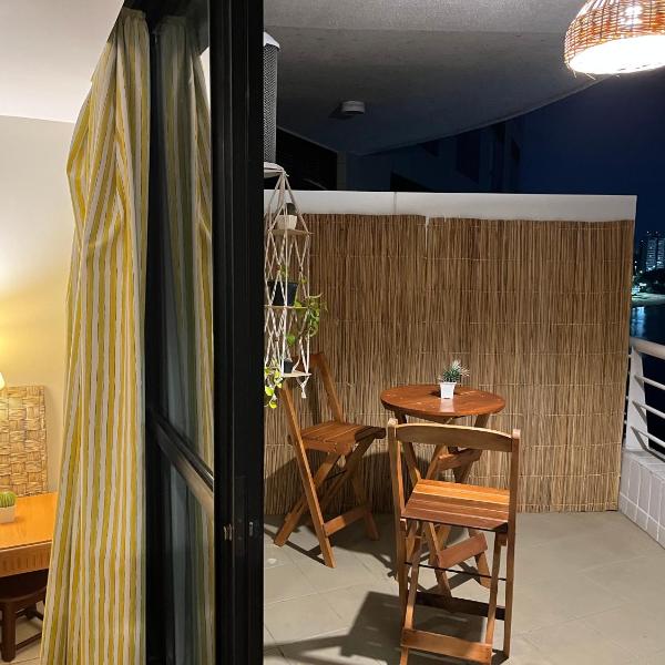 Flat Tropical Hotel Com Varanda Vista Espetacular - Foto 5