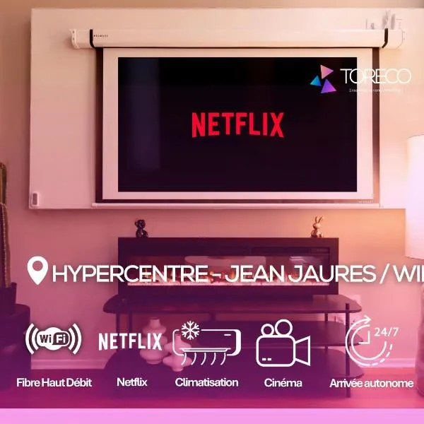 Cocon Heliot hypercentre Toulouse metro A et B Jean Jaures - Place Wilson - Capitole, Hotel in Toulouse
