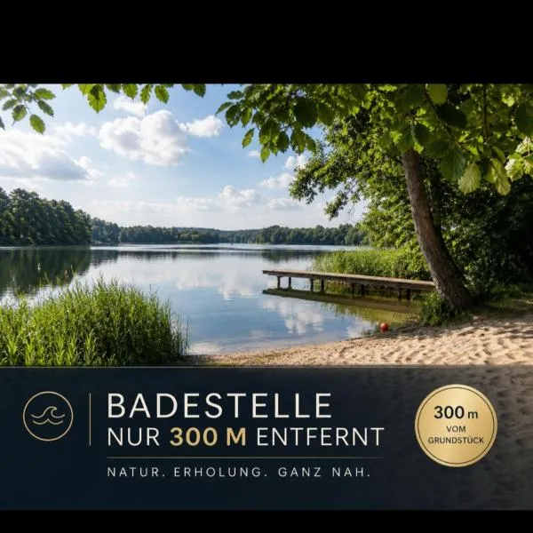 Camping - Idyllischer Wohnmobilstellplatz in der Mecklenburgischen Seenplatte#Mecklenburg-Vorpommern #See #Landleben, hotel in Carpin