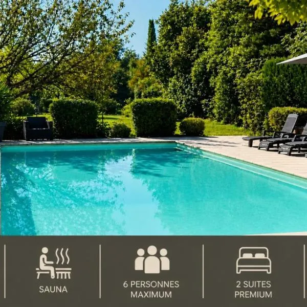 L'Atypik #Piscine #Sauna #Route des vins, hotel in Azé