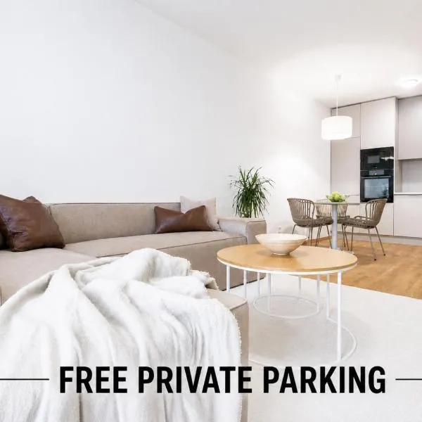 Apartmán Al-Park s private garage parking free, 5 min pešo do centra, hotel in Košice