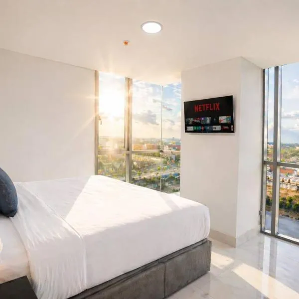 Aurora Grand Skyline Habitaciones con Vista a la Ciudad, отель в городе Daule
