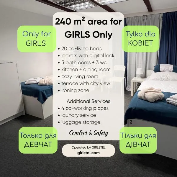 GIRLSTEL Wrocław - Girls ONLY Space, hotel u Wrocławu