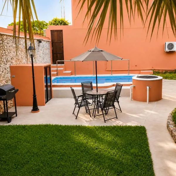 Villa Odalys Cozy Mexican style house, hotel en Mérida