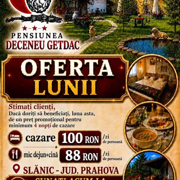 Pensiunea Deceneu, hotel in Slănic