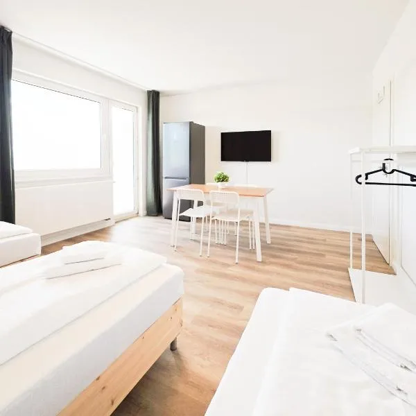 Tolstov Apartments - Monteurwohnungen - 2 Schlafzimmer - Küche - Balkon - Waschmaschine, hotel Heiligenhausban