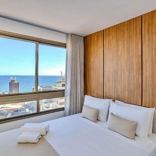 2 Suites em andar alto na Barra com vista mar - Foto 2
