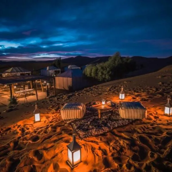Houda luxury camp Merzouga, hotell i Merzouga
