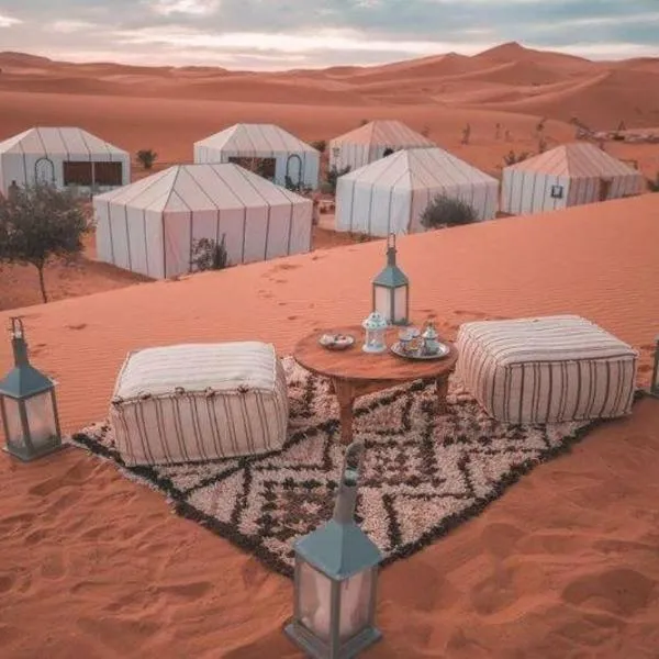 Viesnīca Houda luxury camp Merzouga pilsētā Merzuga