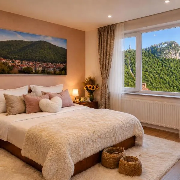 JOHN RESIDENCE BRAȘOV Apartments with Mountain View & Parking Option, Modern Studio in Old Town, готель у Брашові