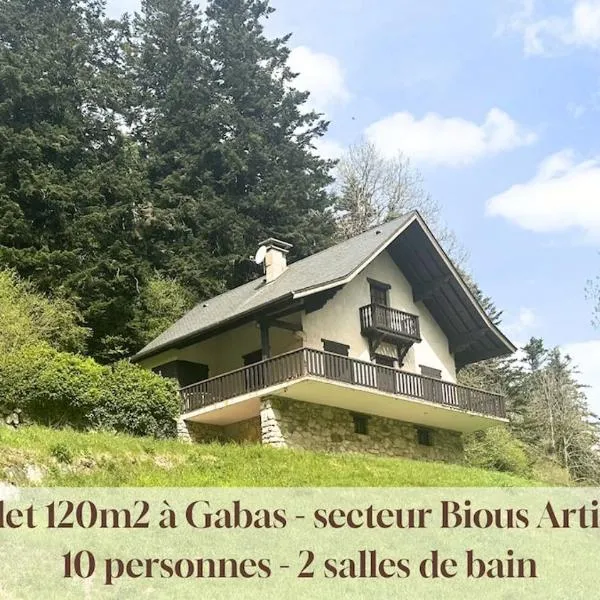 Chalet 10 personnes à Gabas, proche Bious Artigues, hotel u gradu Laruns