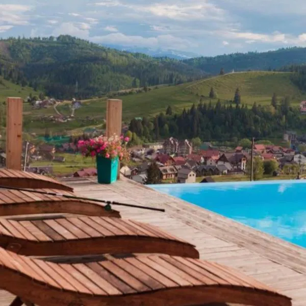 Vysche Neba, hotel a Bukovel