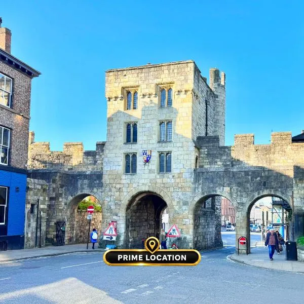 Spacious 1 King Bed Apartment York City Centre - 5 min from Train Station, hotel em York