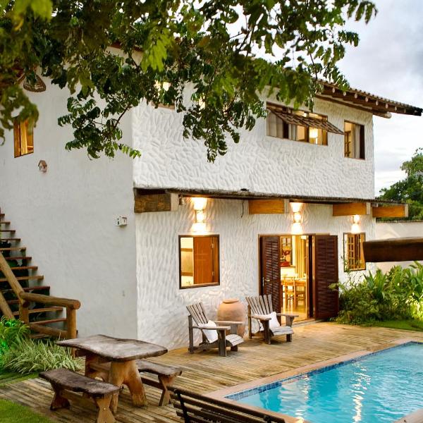 Vila Rocha Trancoso - Piscina e quadra Beach Tennis