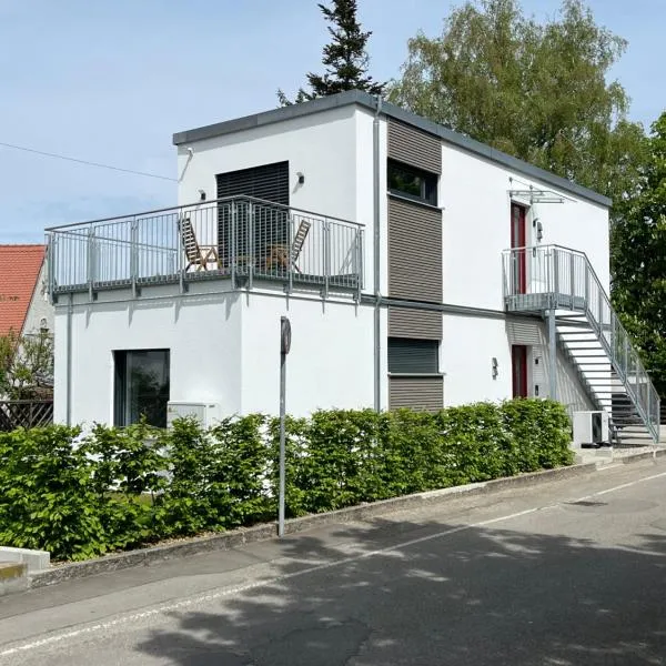 Flying Spaces am Hechtweiherpark, hotel i Günzburg