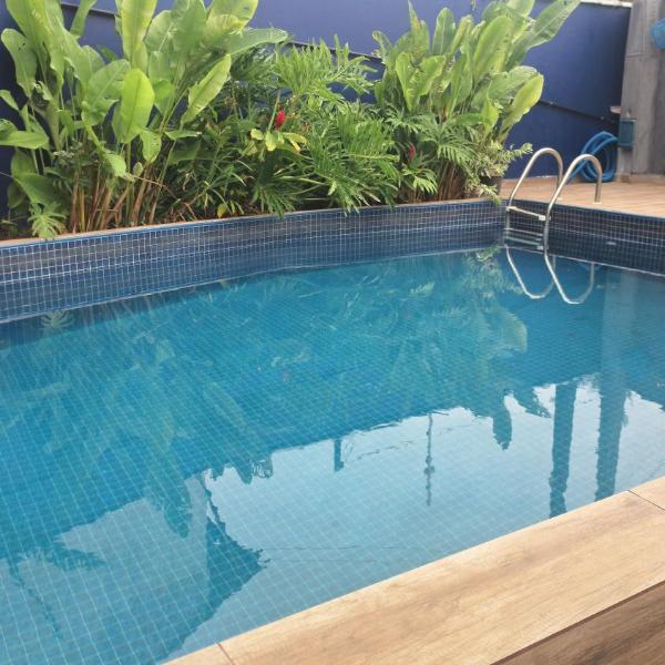 Casa de praia piscina Itanhaém 3 quadras da praia by casa nuvolli