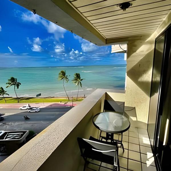 BEIRA MAR com vista incrível e conforto exclusivo