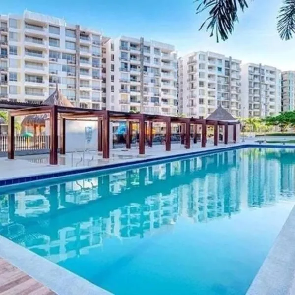 Apartamento Familiar Peñalisa Ricaurte 74m2 con Piscina BBQ y Aire 9 personas, hotel a Ricaurte