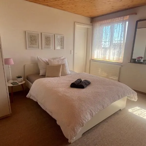 Gesamte Unterkunft am Rheinfall für Familien & Paare mit Parking, hotel din Neuhausen am Rheinfall