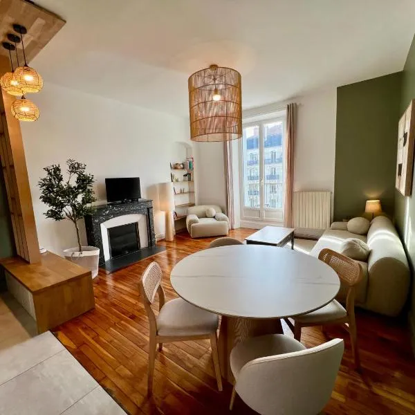 Grenoble में, होटल 2 chambres, Parking privé, Gare à 8 min