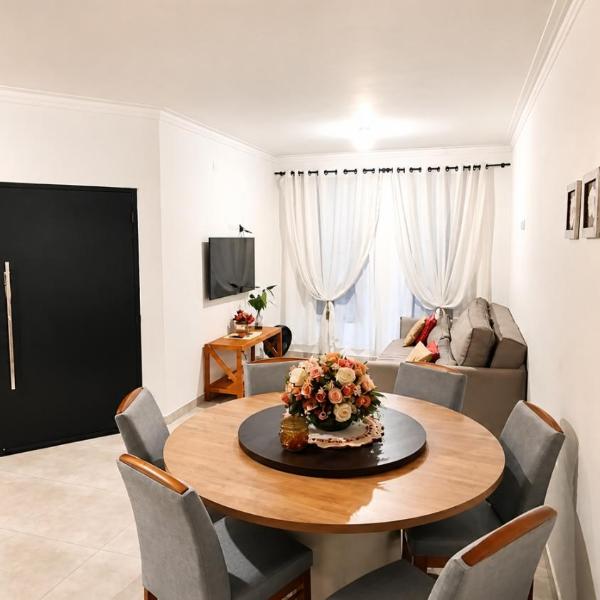 Casa da Cle, 2 quartos com ar condicionado, 600m da praia - Foto 5