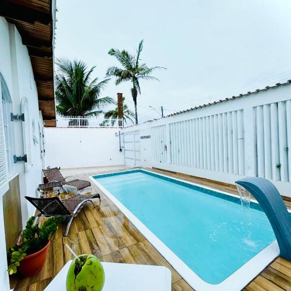 Casa de Praia com Piscina, Peruíbe - Brasil