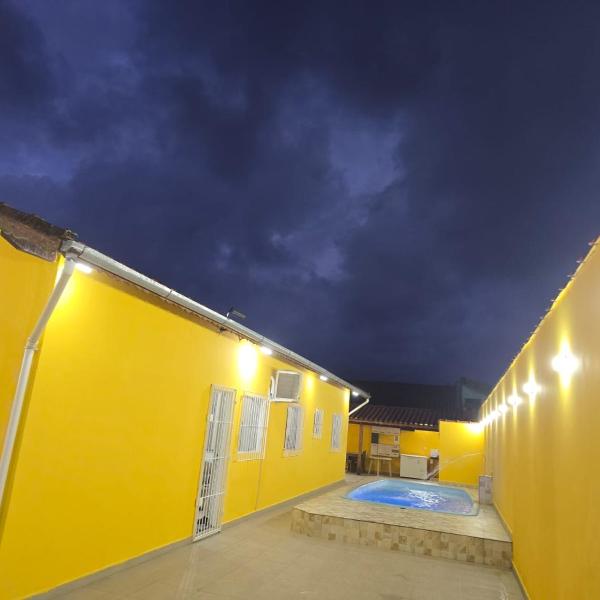 Casa com Piscina aquecida em Mongaguá