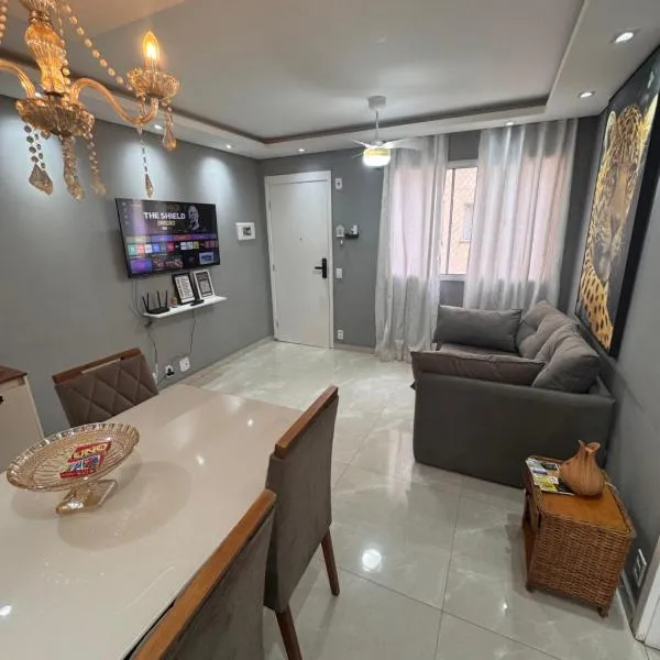 Apartamento 2 QT com Ar-condicionado Paulínia SP, Hotel in Paulínia