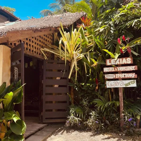 Lexias Hostel and Workspace - Siargao, viešbutis mieste Catagnan