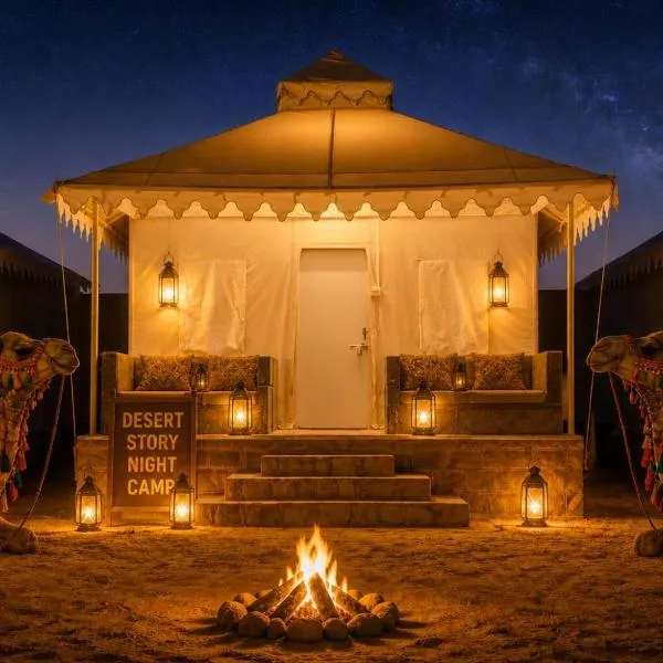 자이살메르에 위치한 호텔 Desert Story Night Camp