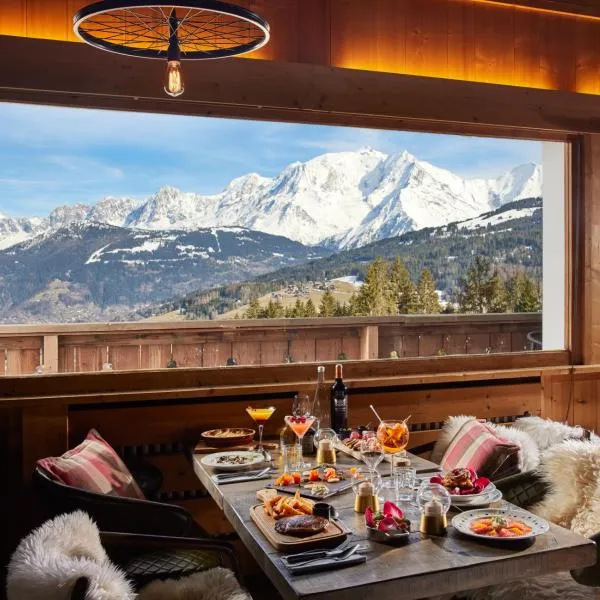 Chalet Alpen Valley, Mont-Blanc, hotel i Combloux