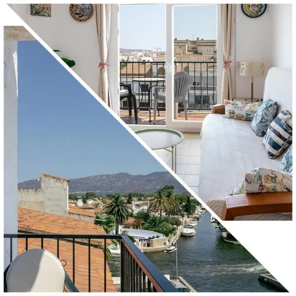 Lovely Mediterranean Penthouse in Costa Brava, hotel in Empuriabrava