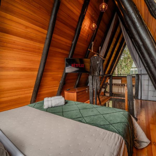 Cabana Vêneto A melhor vista para as montanhas - Foto 2