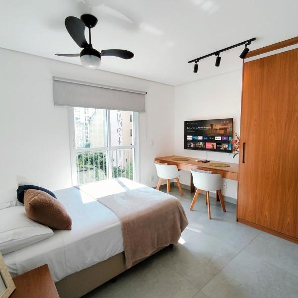 Studio Moderno com AC e Wi-Fi na Bela Vista 501
