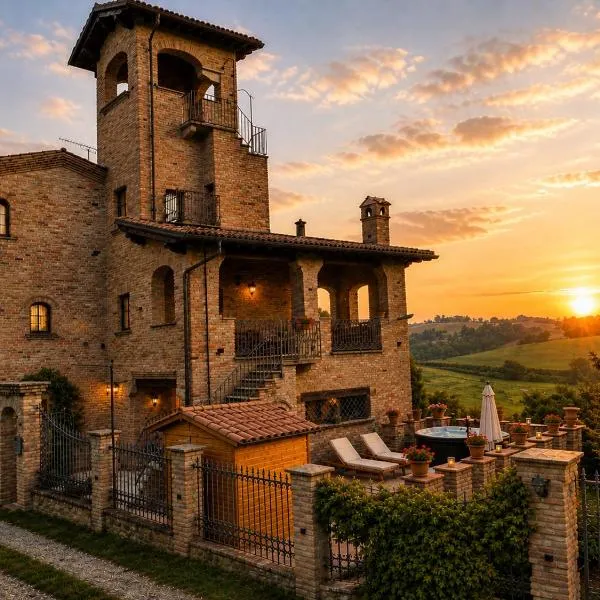 Il Castelletto di Gomo - Relax nella natura con SPA privata outdoor, hotel u gradu 'Godiasco'