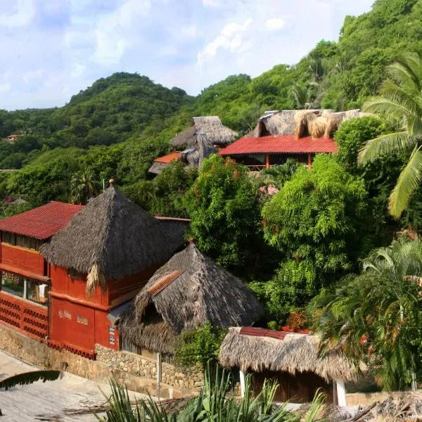 Villa Escondida, hotel a Cuatunalco