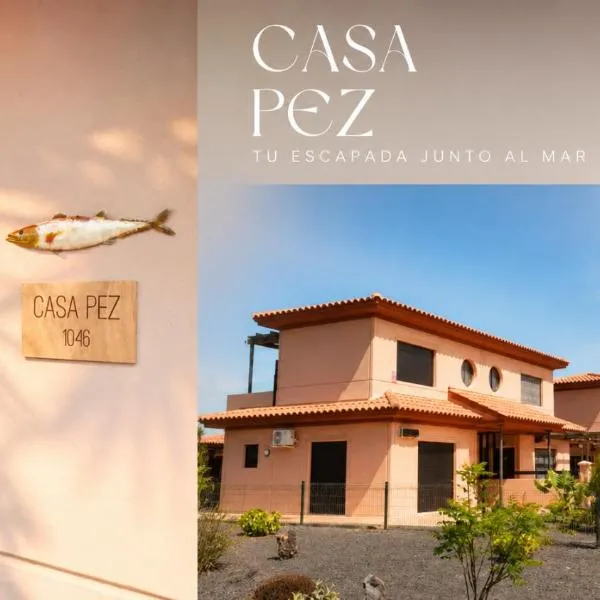Casa pez OASIS slow life con piscina y terraza، فندق في Majanicho