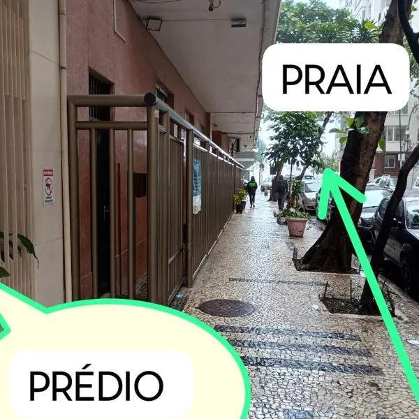 Leme Flat 100 meters from the beach, pet friendly, hotel in Rio de Janeiro