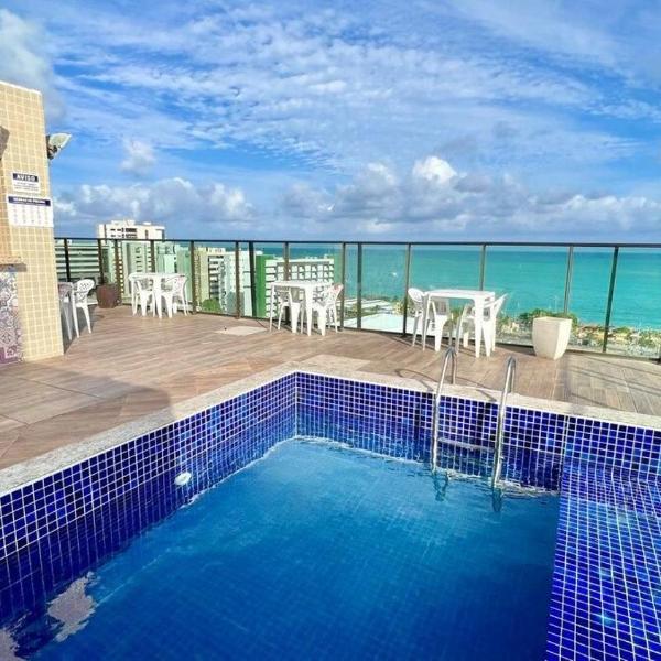 Galés da Pajuçara | 2 Quartos vista mar (Piscina) - Foto 2