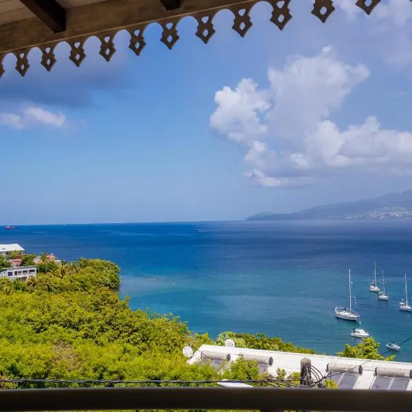 Ocalie vue et Plage à 2 min, hotel Les Trois-Îlets városában