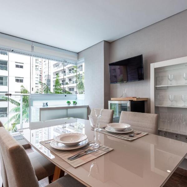 BHaus Bela Vista Bela Cintra | Grand Apartament Deluxe 75m2 | 3o andar | Próximo ao Shopping Frei Caneca e Metrô | Academia | Piscina coberta e descoberta | Lavanderia pay per use | Vaga de Garagem | Acomoda 4 pessoas | bc31 - Foto 4
