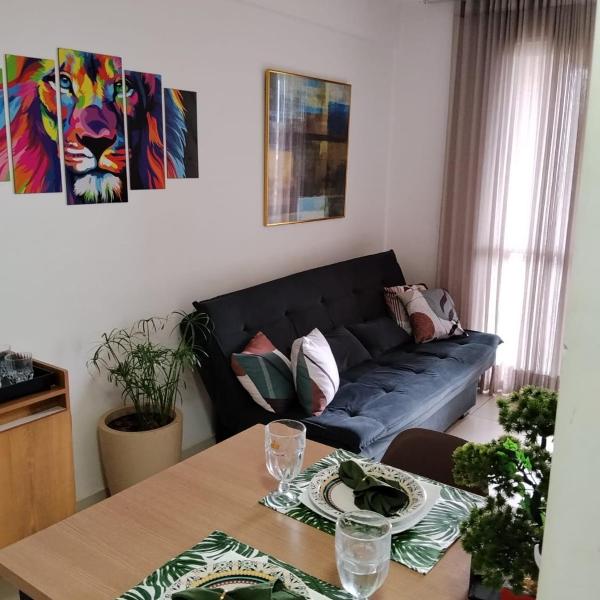 flat em resort luxo Praticidade e Estilo