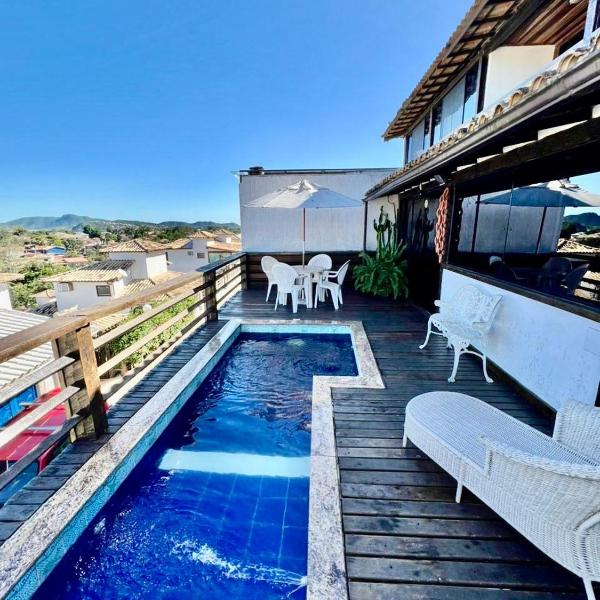 Casa em Geribá com piscina e vista para praia - Foto 2
