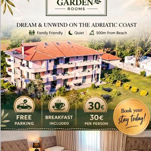 Adriatic Garden Rooms, хотел в Bregvija