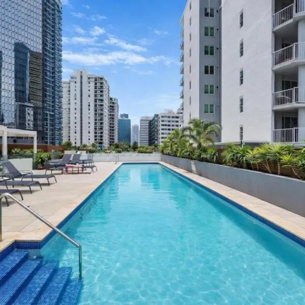 Good Vibes 1 Bedroom Apartment Brisbane CBD, hotel i Brisbane