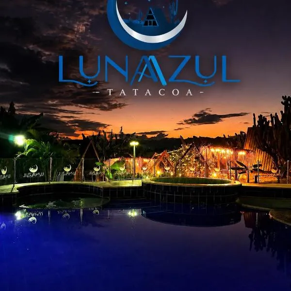 Hotel Luna Azul Tatacoa, hotel v mestu Villavieja