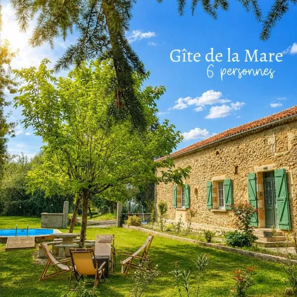 Domaine de Pourrouquet - Gîte de charme avec piscine et calme absolu en pleine nature, hotel u gradu Vic-Fezensac